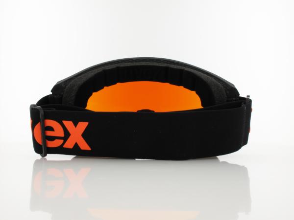 UVEX | athletic CV S550527 2230 | black matt / mirror blue colorvision orange