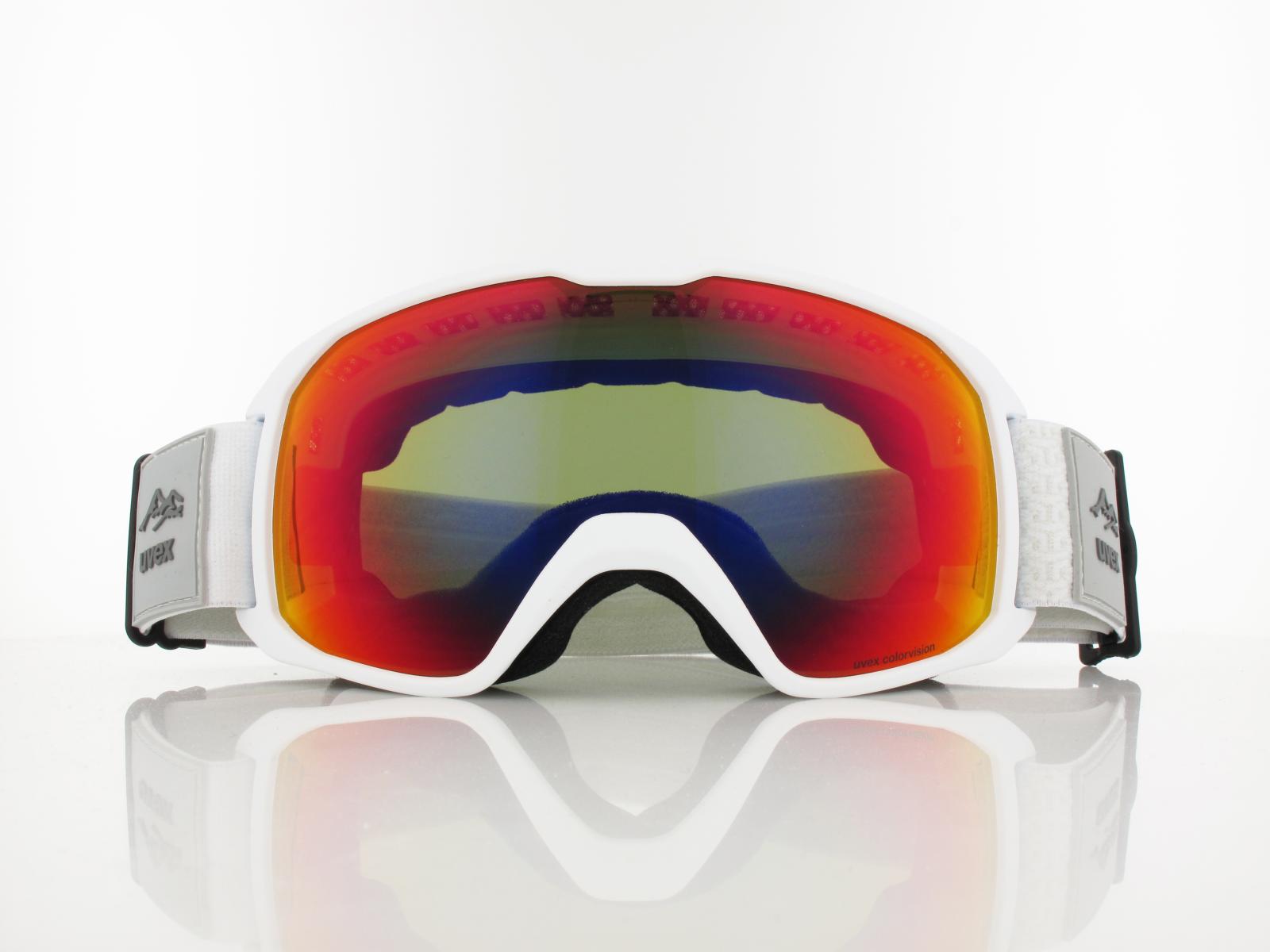 UVEX | xcitd CV S550642 1030 | white matt / mirror rose cv green