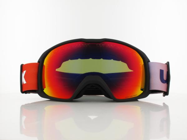 UVEX | xcitd CV S550642 2130 | black matt / mirror scarlet cv green