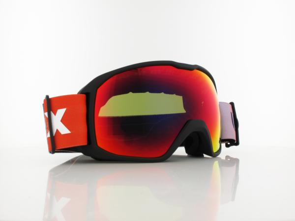 UVEX | xcitd CV S550642 2130 | black matt / mirror scarlet cv green