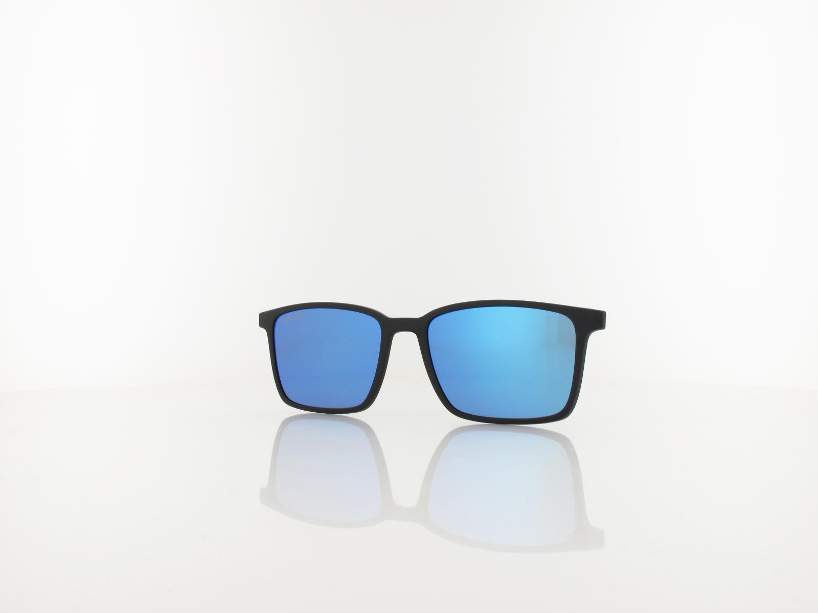 Brilando | CLIP TRC-185 3 | black / blue mirror polarized