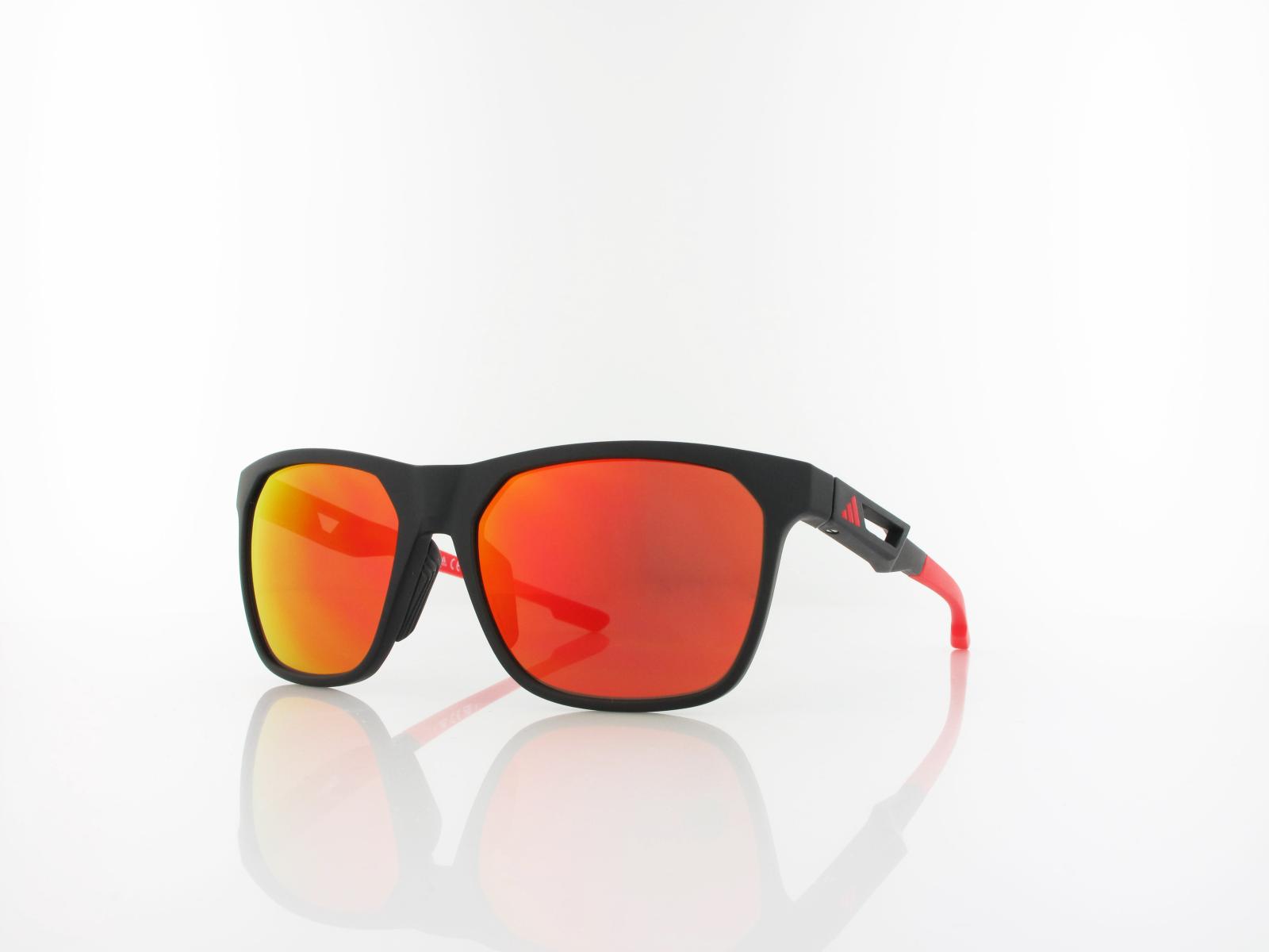 Adidas | SP0091 02L 55 | matte black / roviex mirror