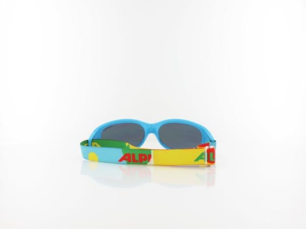 ALPINA | Sports Flexxy Kids A8495 485 47 | cyan puzzle / C black