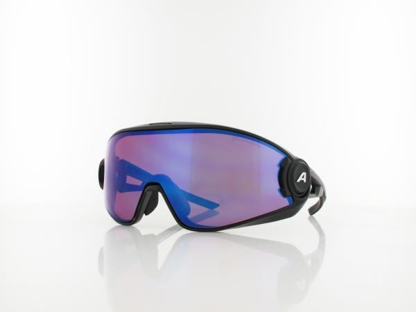 ALPINA | 5W1NG Q+CM A8654 530 140 | black matt / Q+CM blue mirror