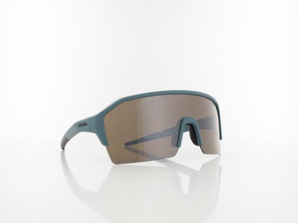 ALPINA | Ram HR Q-Lite A8675 081 140 | dirtblue matt / silver mirror