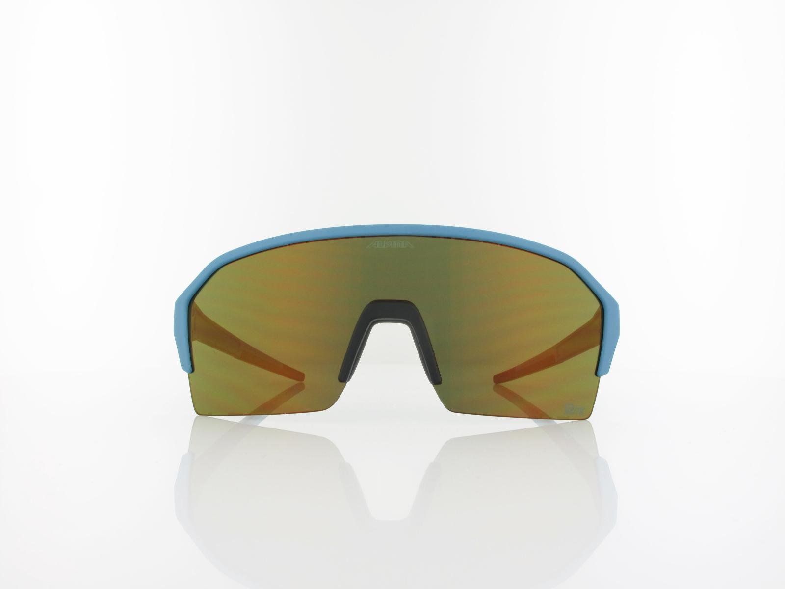 ALPINA | Ram HR Q-LITE A8675 082 140 | smoke-blue matt / gold mirror