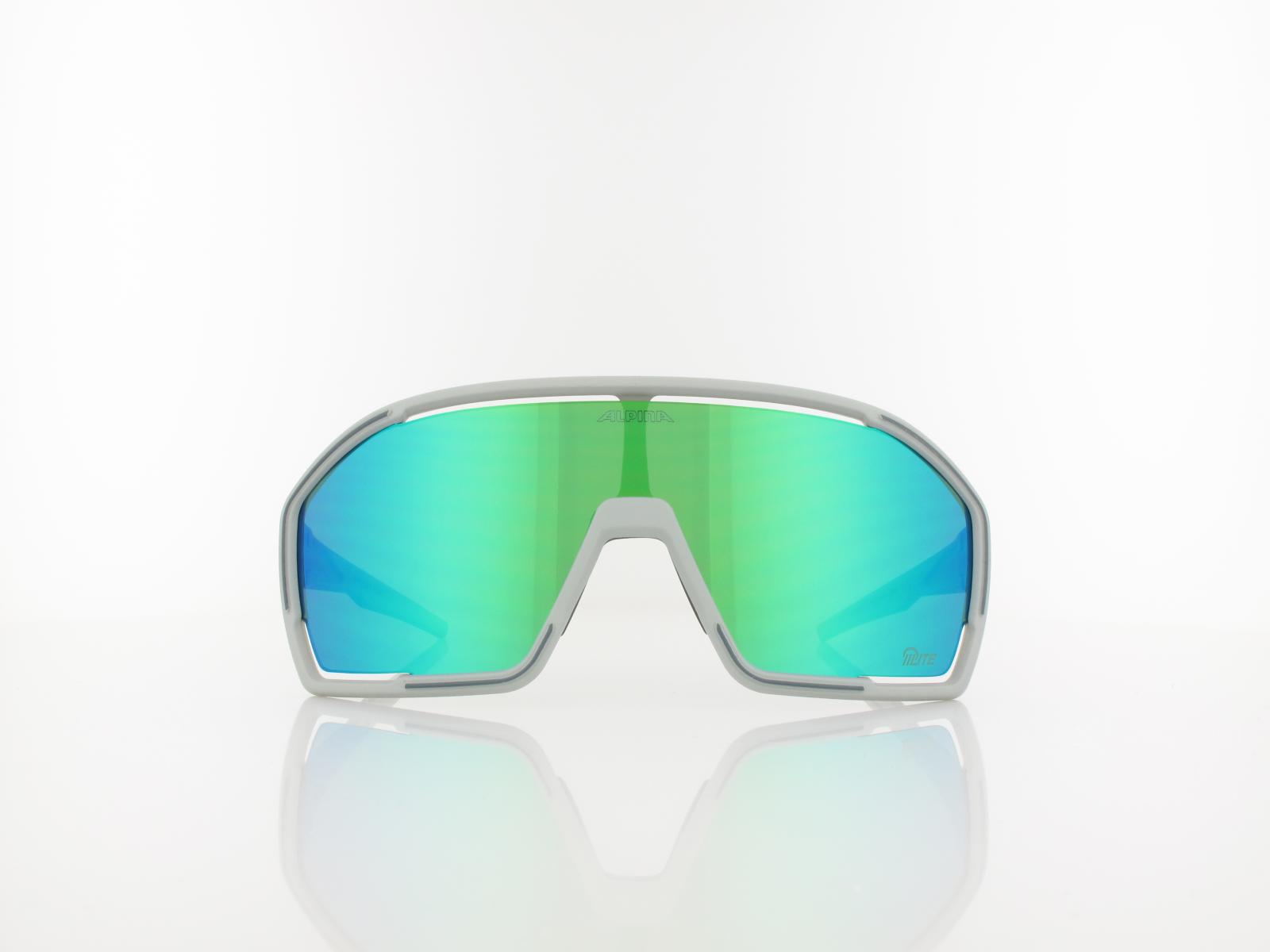ALPINA | Bonfire Q-Lite A8686 022 135 | smoke-grey matt / green mirror