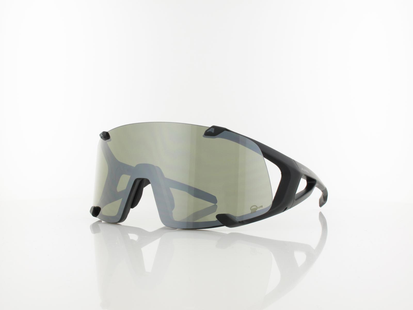 ALPINA | Hawkeye Q-LITE A8691 031 133 | black matt / silver mirror