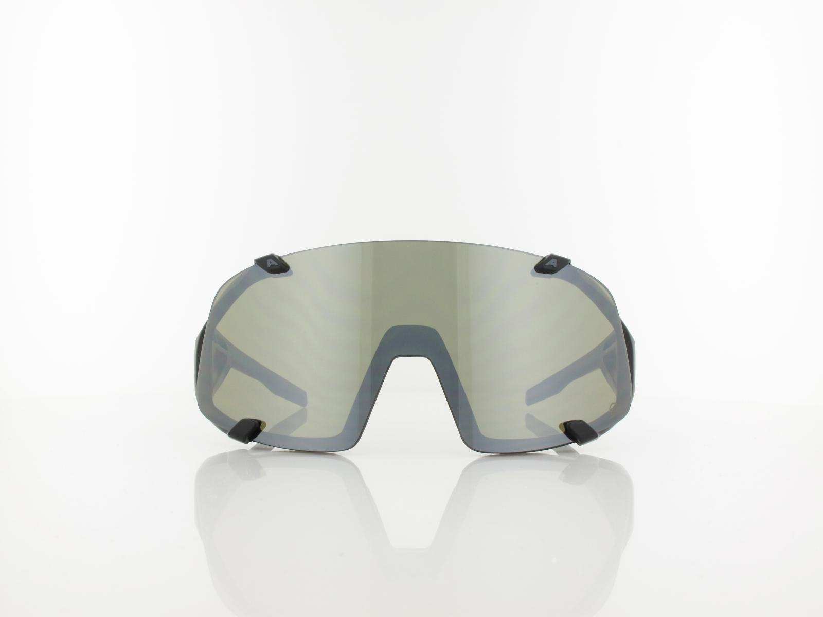 ALPINA | Hawkeye Q-LITE A8691 031 133 | black matt / silver mirror