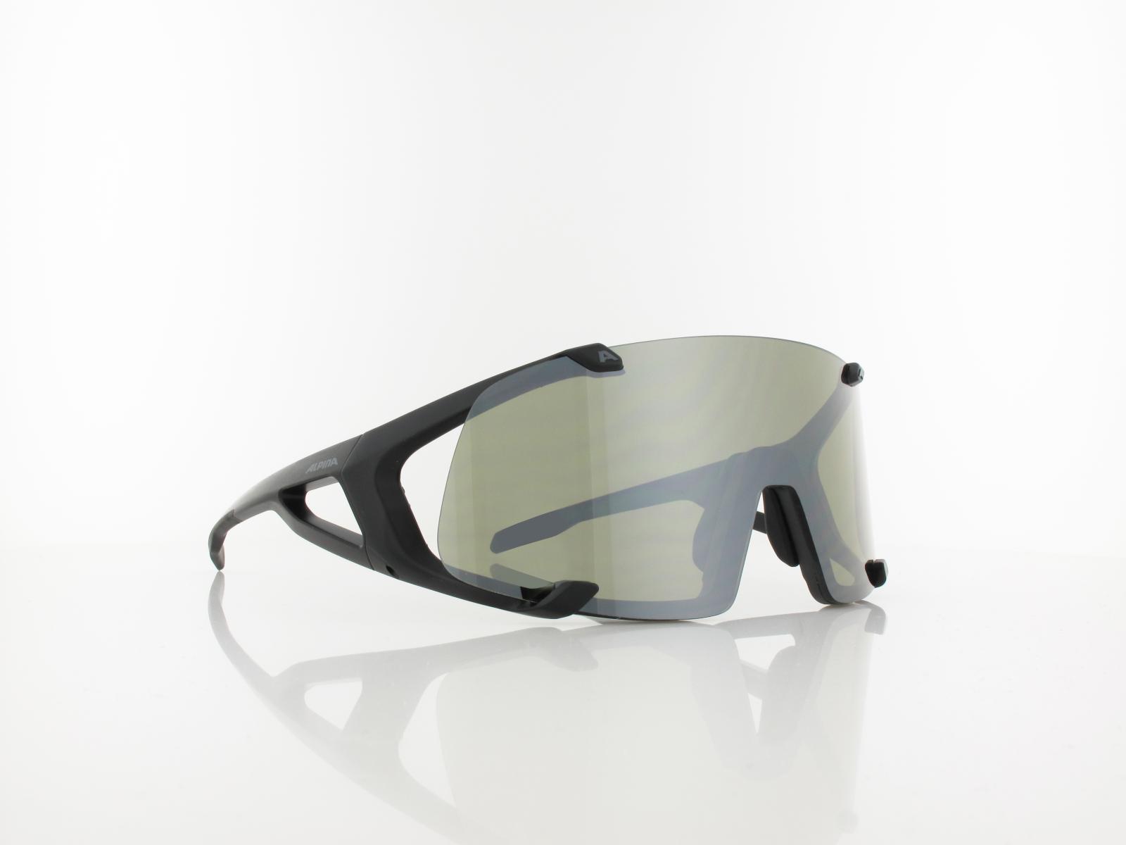 ALPINA | Hawkeye Q-LITE A8691 031 133 | black matt / silver mirror