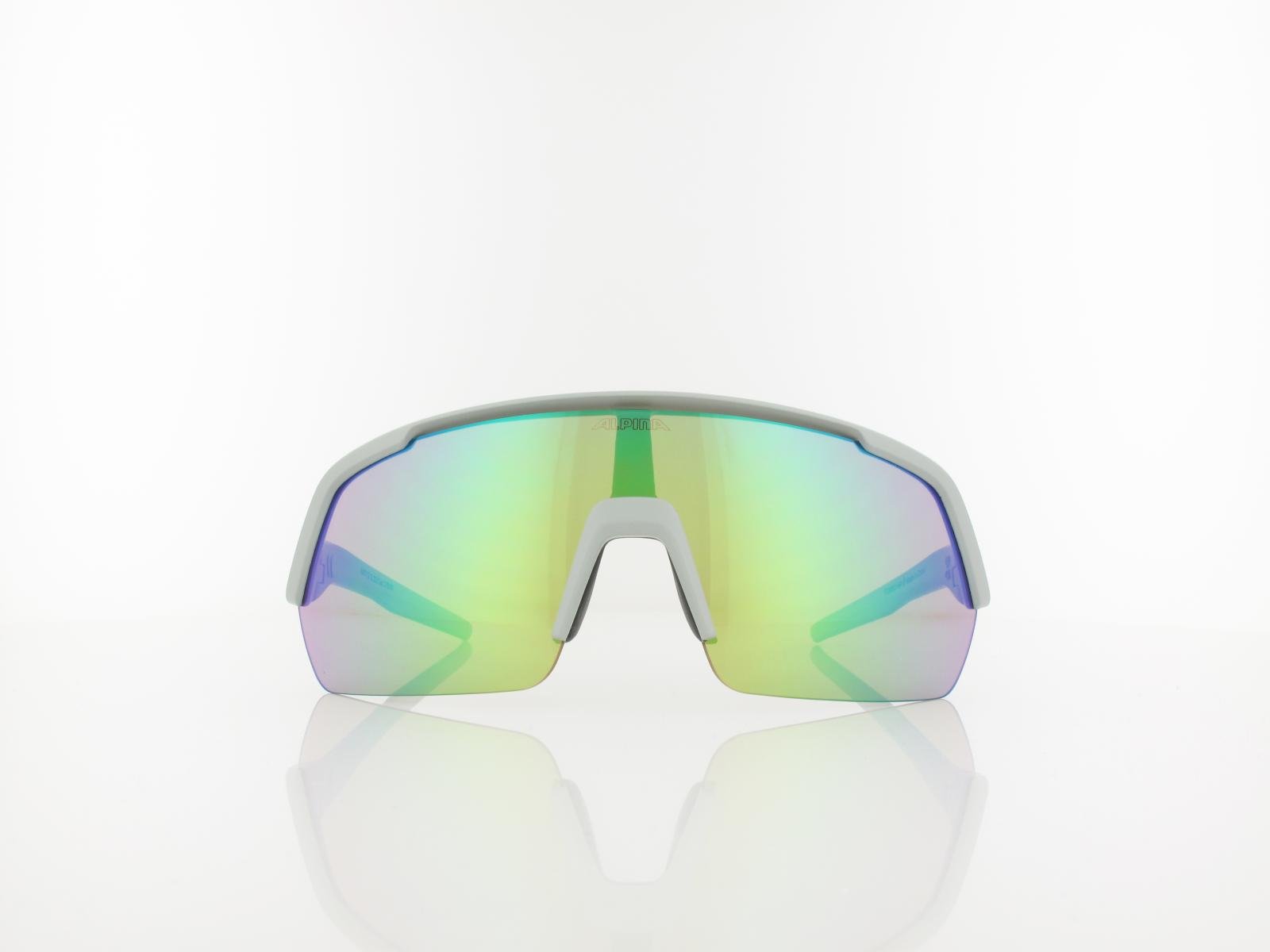 ALPINA | Turbo HR A8712 322 127 | smoke grey matt / green mirror