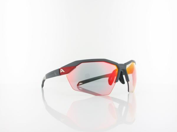ALPINA | Twist Six HR QV A8718 523 70 | midnight-grey red matt / rainbow mirror