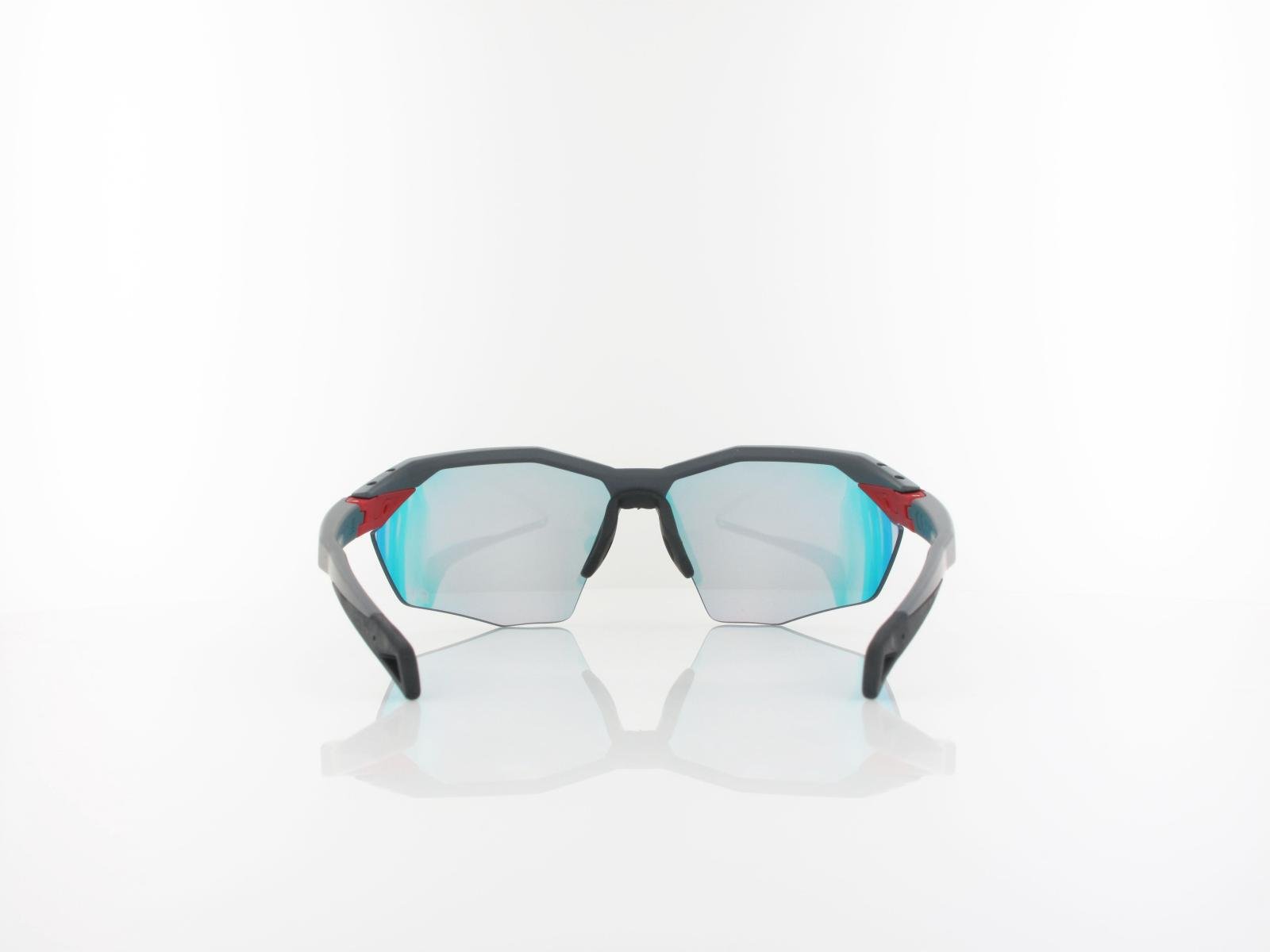 ALPINA | Twist Six HR QV A8718 523 70 | midnight-grey red matt / rainbow mirror