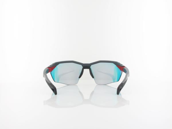 ALPINA | Twist Six HR QV A8718 523 70 | midnight-grey red matt / rainbow mirror