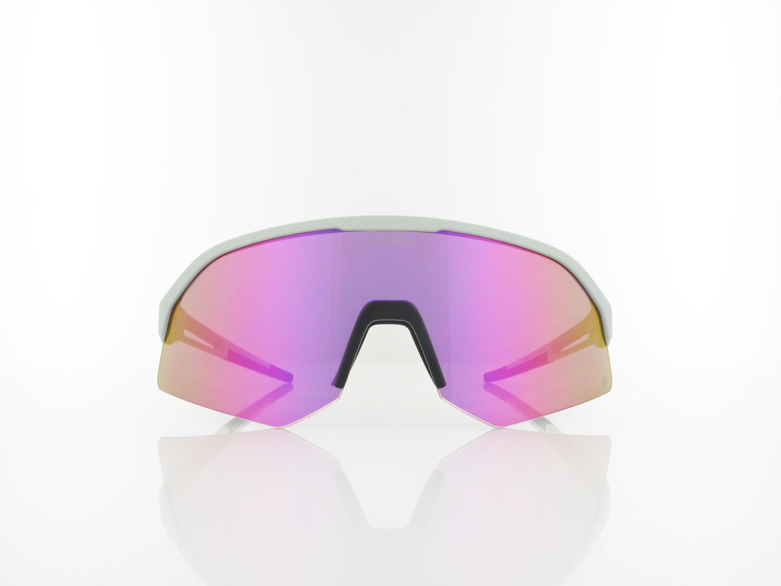 ALPINA | Sonic HR Q A8733 521 150 | smoke-grey matt / pink mirror