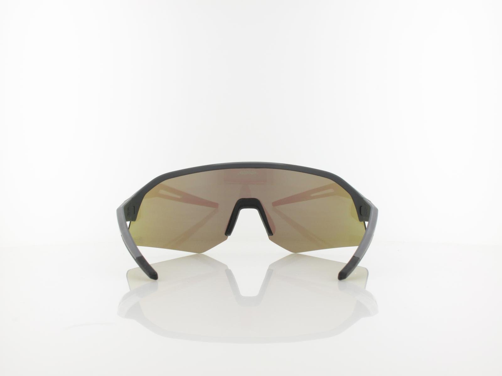 ALPINA | Sonic HR Q-LITE A8734 021 148 | midnight-grey matt / green mirror