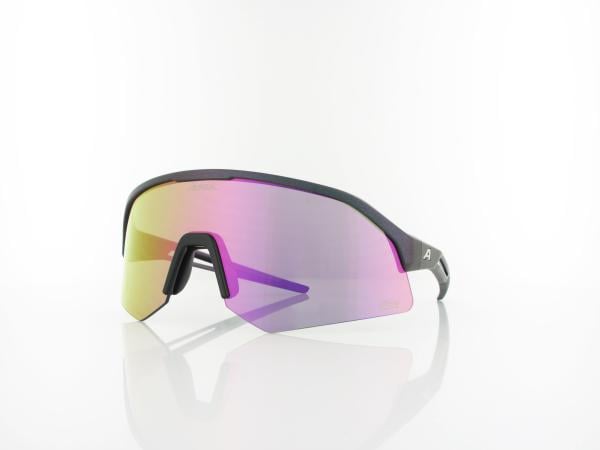 ALPINA | Sonic HR Q-LITE A8734 051 148 | black purple metallic matt / pink mirror