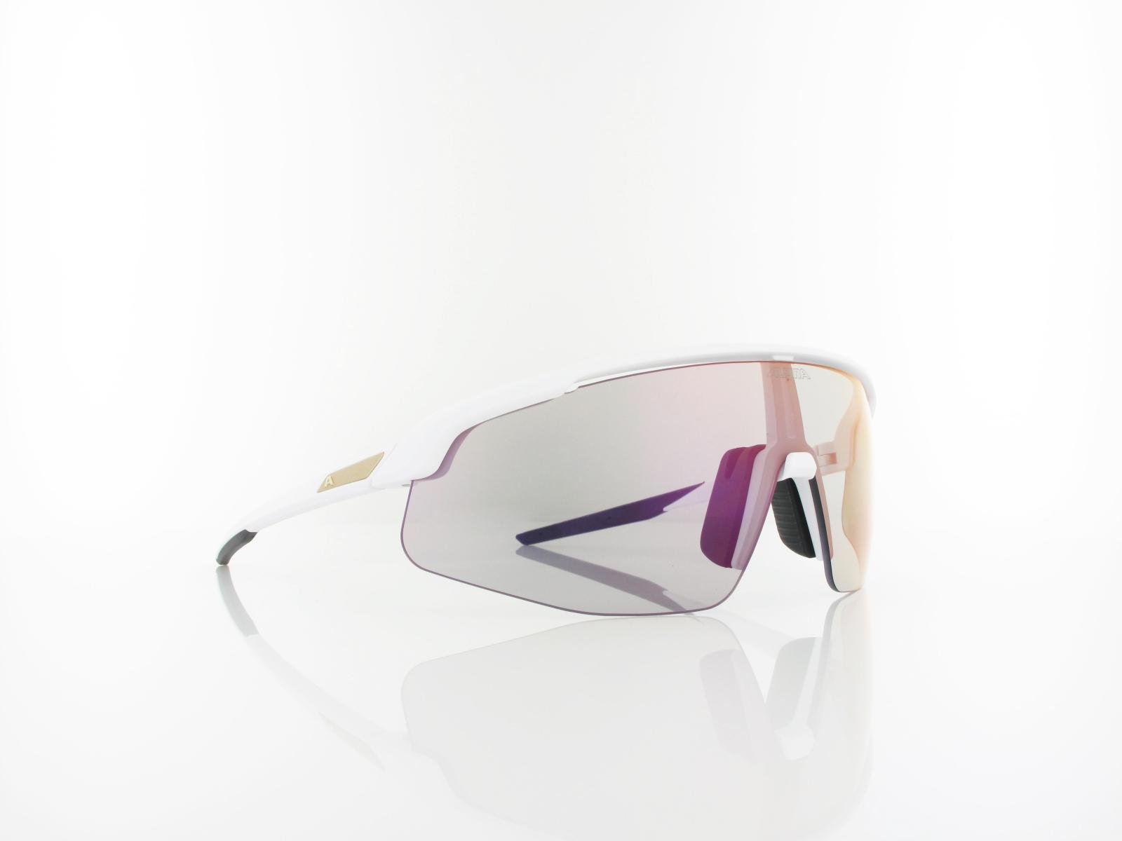 ALPINA | Turbo Pro QV A8747 511 145 | white matt / QV rainbow mirror