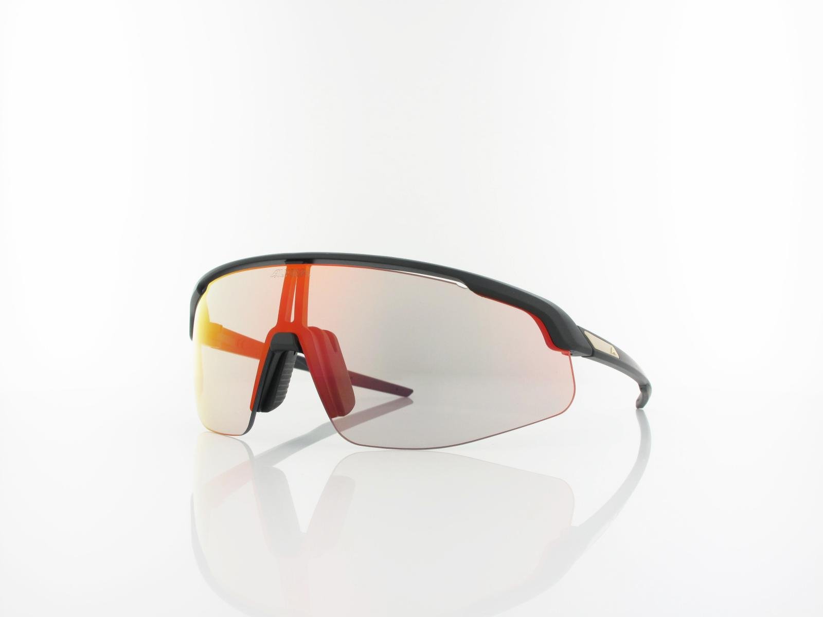 ALPINA | Turbo Pro QV A8747 531 145 | black matt / QV rainbow mirror