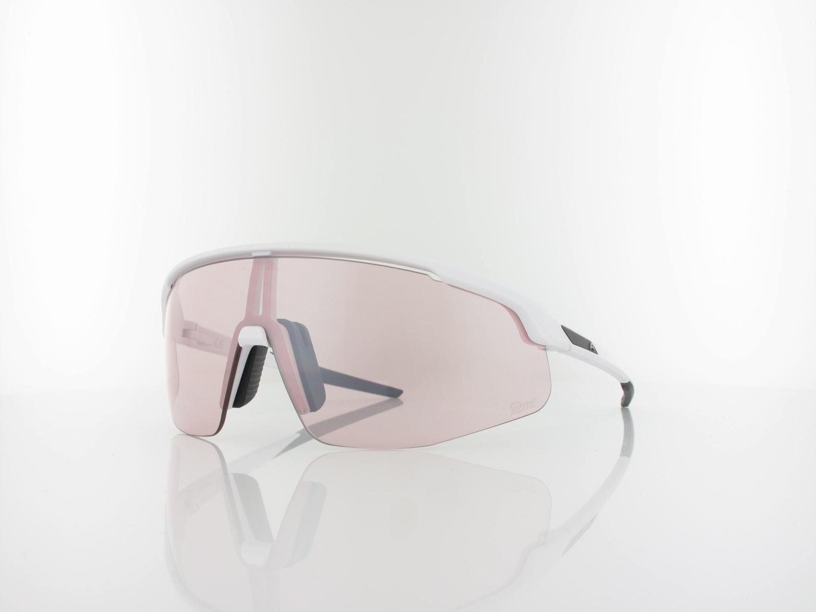ALPINA | Turbo Pro Q-LITE A8749 011 145 | white matt / Q-LITE pink mirror