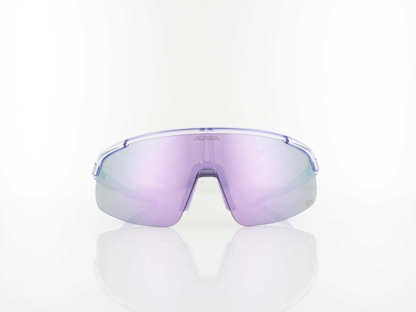 ALPINA | Turbo Pro S Q-LITE A8752 055 135 | lilac-transparent gloss / Q-LITE purple mirror