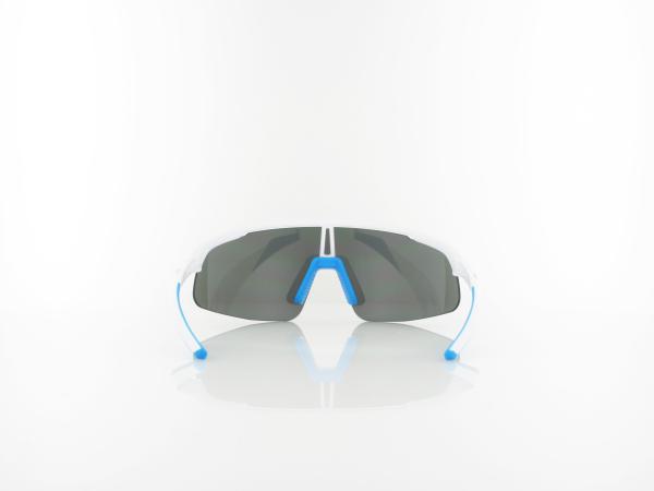 ALPINA | Turbo Pro Youth A8753 311 134 | white matt / blue mirror