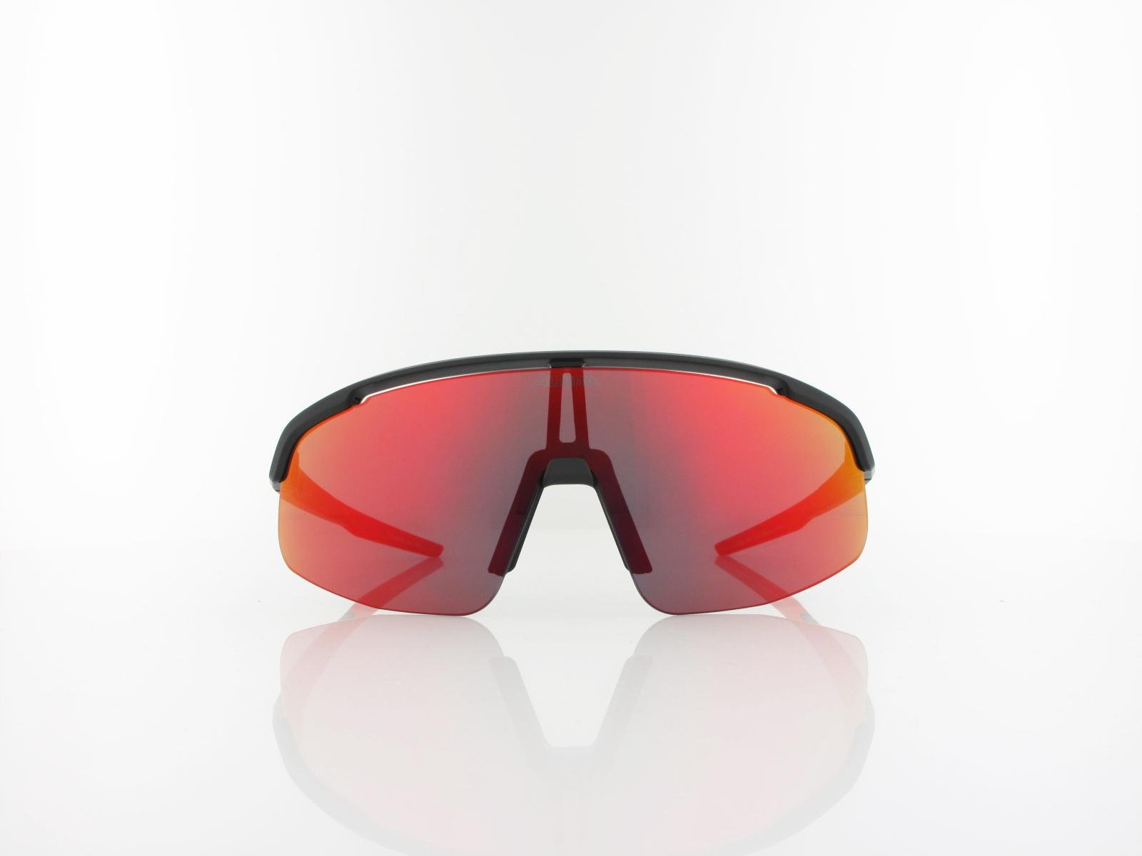 ALPINA | Turbo Pro Youth A8753 331 134 | black matt / red mirror
