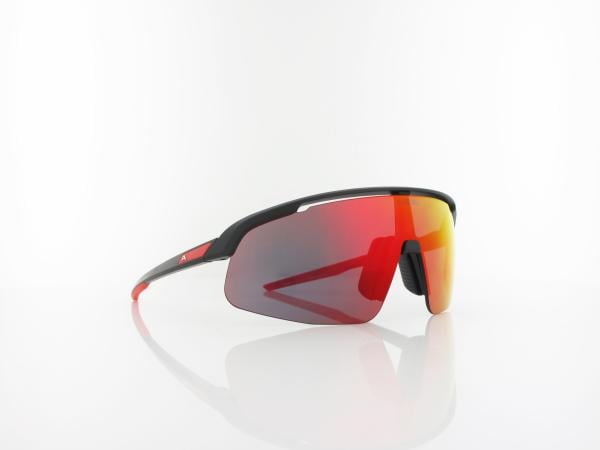 ALPINA | Turbo Pro Youth A8753 331 134 | black matt / red mirror