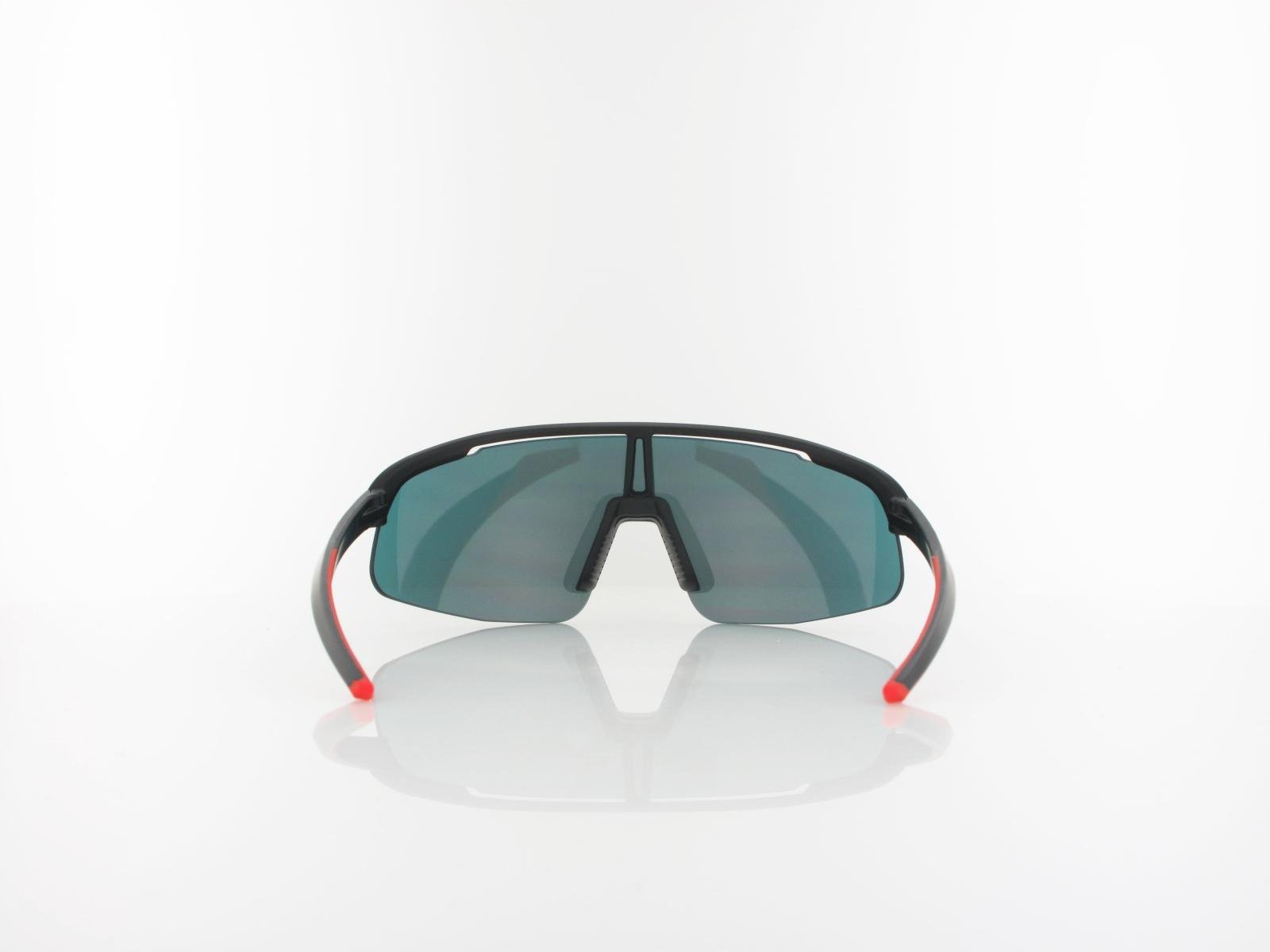 ALPINA | Turbo Pro Youth A8753 331 134 | black matt / red mirror