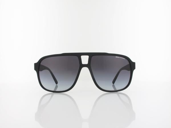 Armani Exchange | AX4104S 80788G 61 | matte black / gradient grey
