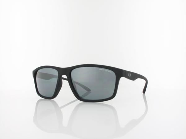 Armani Exchange | AX4122S 80786G 59 | matte black / light grey mirror black