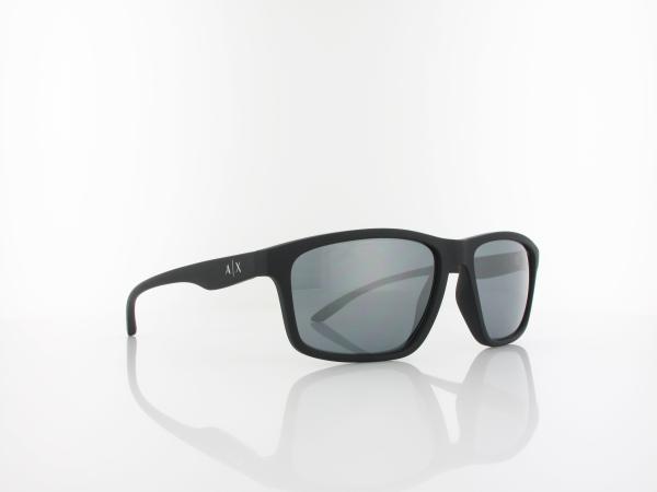 Armani Exchange | AX4122S 80786G 59 | matte black / light grey mirror black