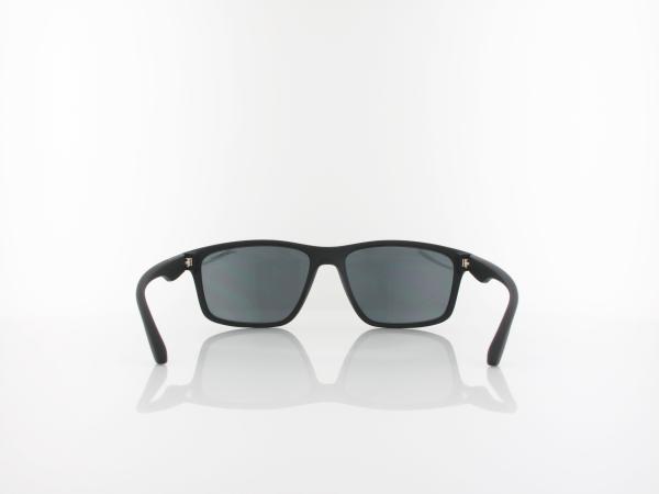 Armani Exchange | AX4122S 80786G 59 | matte black / light grey mirror black