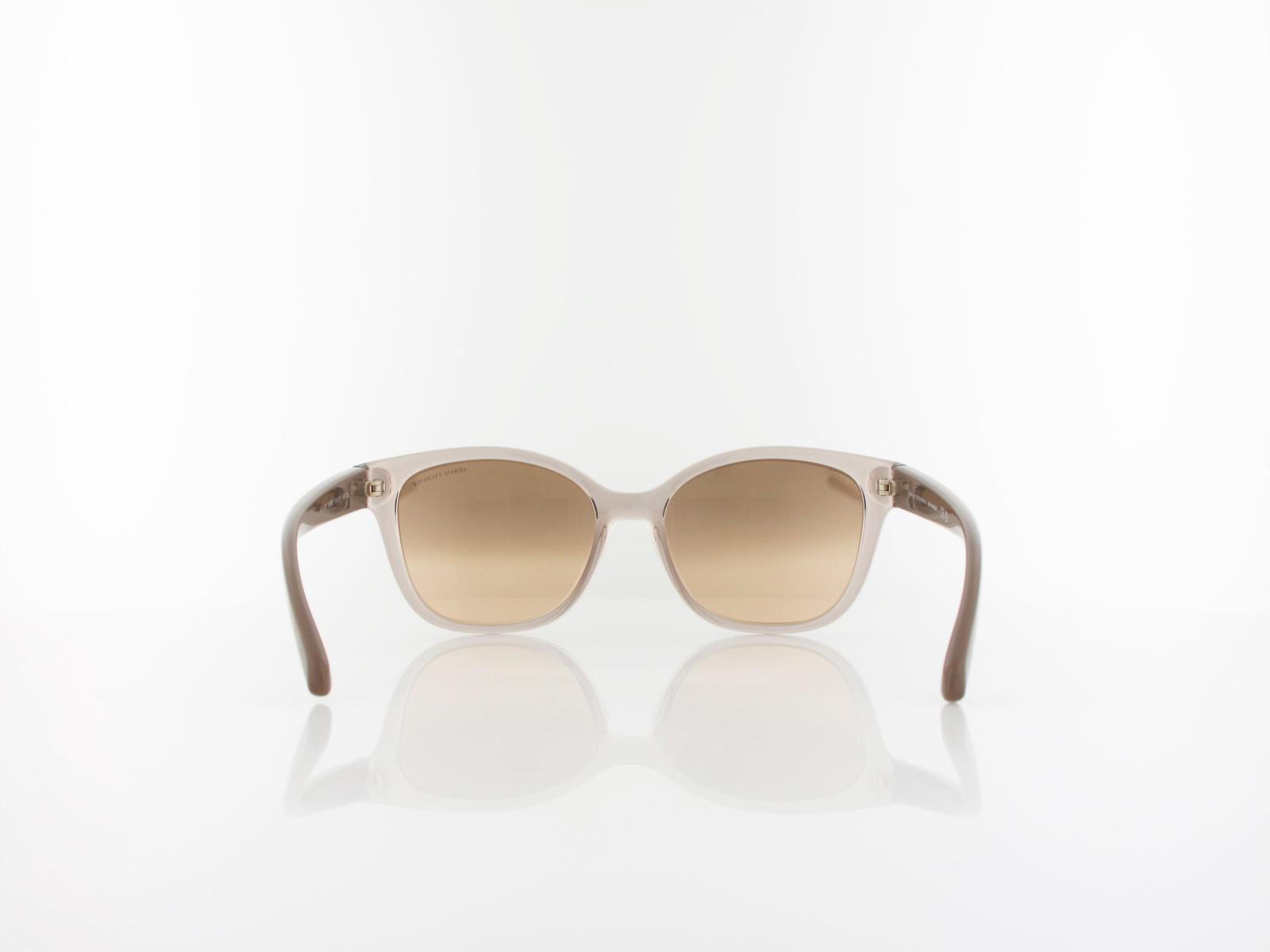 Armani Exchange | AX4127S 82408Z 54 | shiny transparent tundra / brown mirror silver gradient