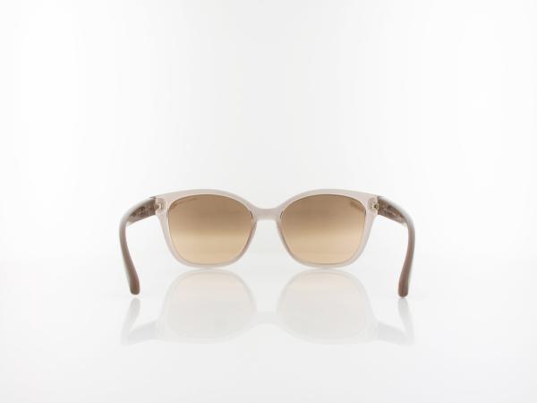 Armani Exchange | AX4127S 82408Z 54 | shiny transparent tundra / brown mirror silver gradient