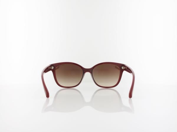 Armani Exchange | AX4127S 824113 54 | shiny transparent red / gradient brown