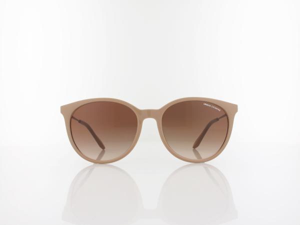 Armani Exchange | AX4140S 834213 55 | shiny tundra / gradient brown