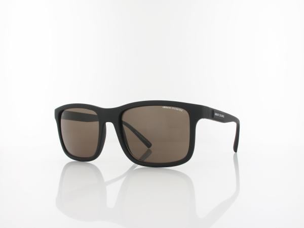 Armani Exchange | AX4145S 807873 57 | matte black / dark brown