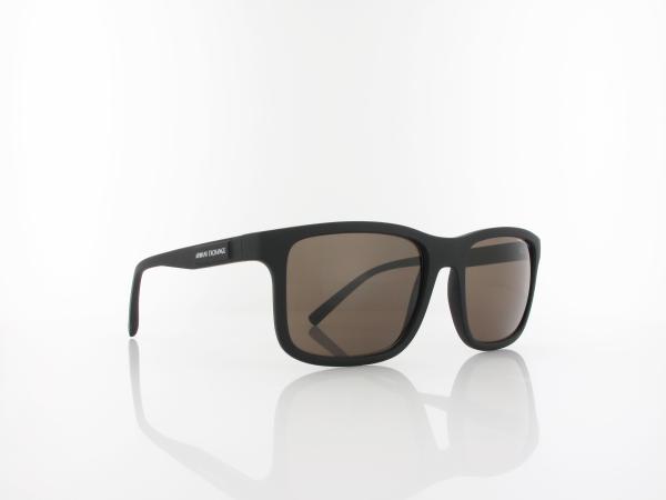 Armani Exchange | AX4145S 807873 57 | matte black / dark brown