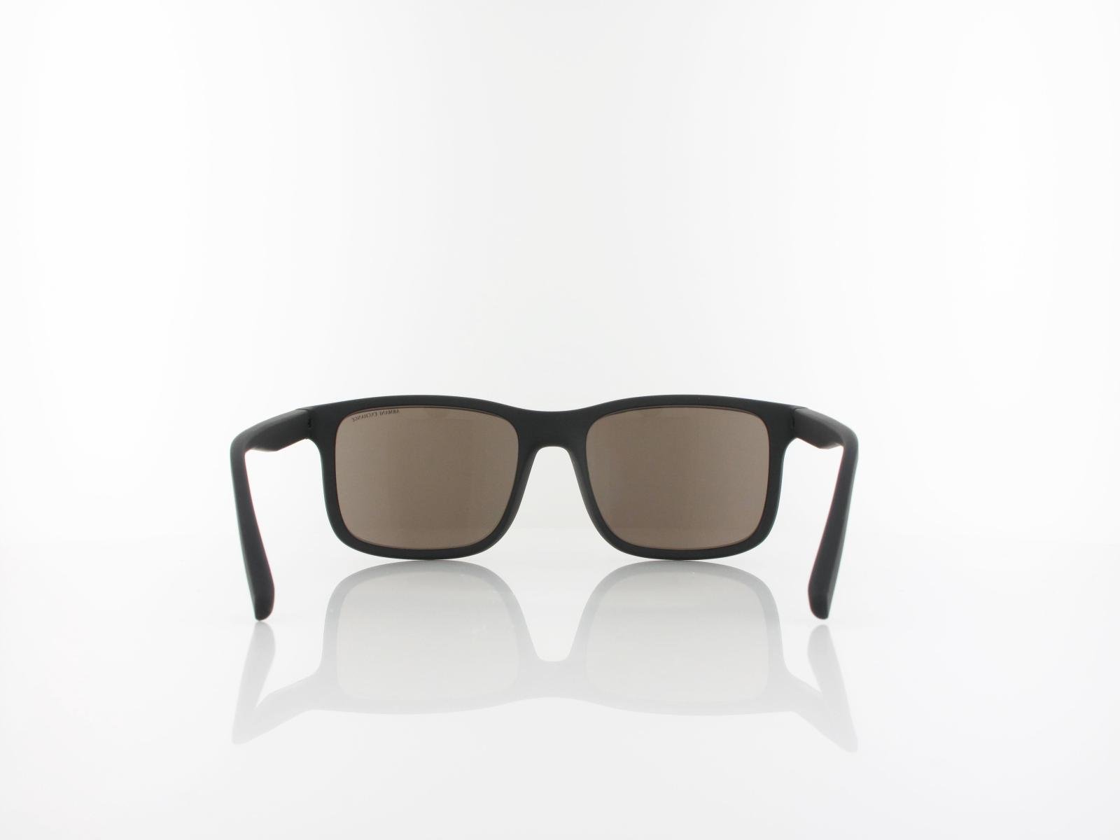Armani Exchange | AX4145S 807873 57 | matte black / dark brown