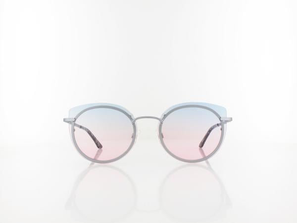 Comma | 77078 23 57 | matt silver black blue / blue rose gradient