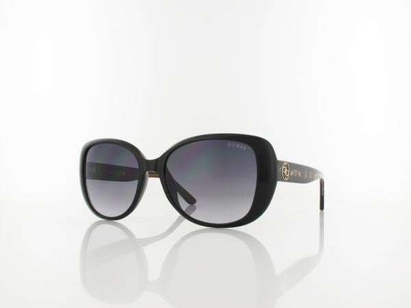 Guess | GU7822 01B 56 | shiny black / gradient smoke