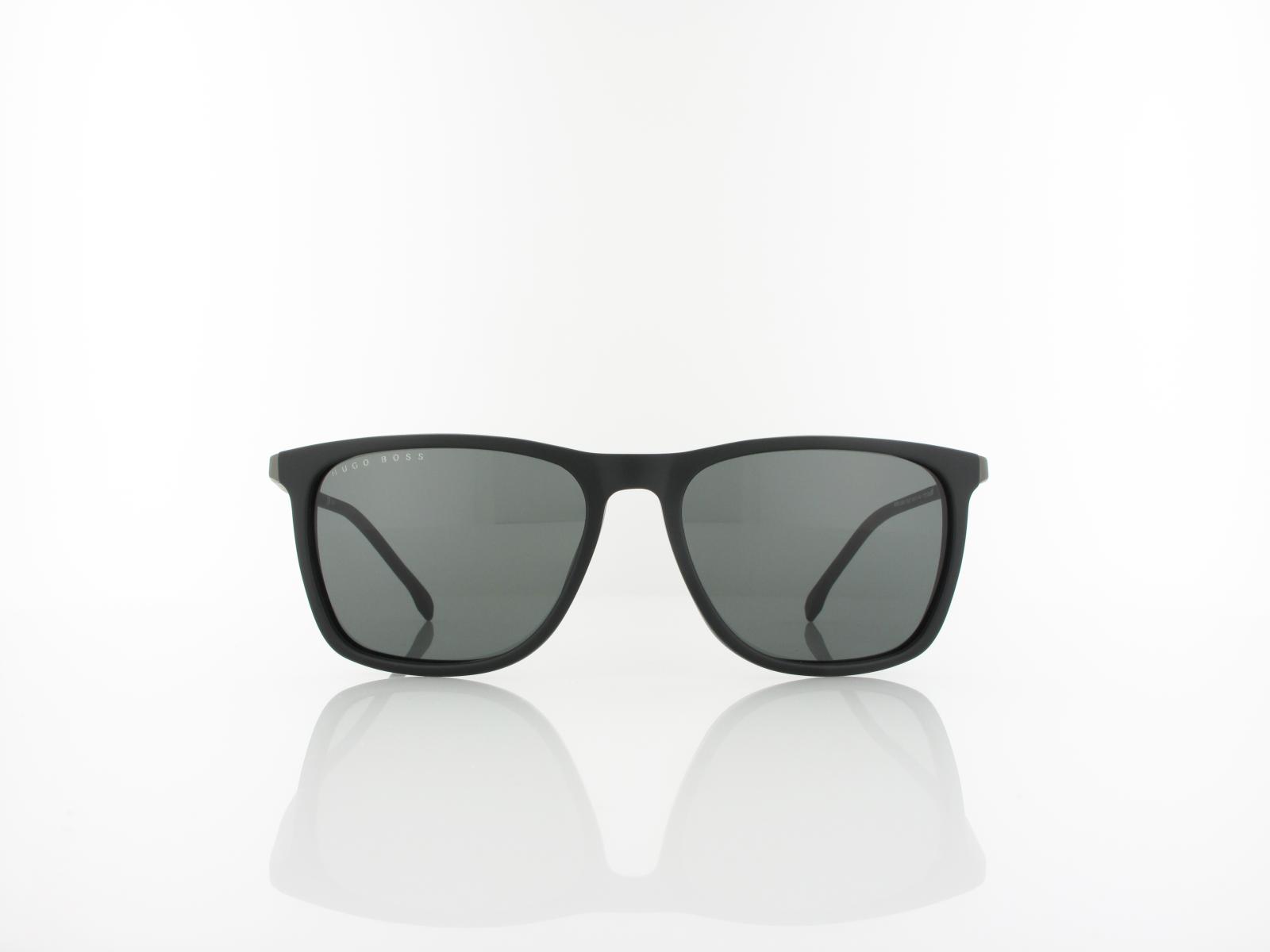 Boss | BOSS 1249/S  003/QT 56 | matte black / green