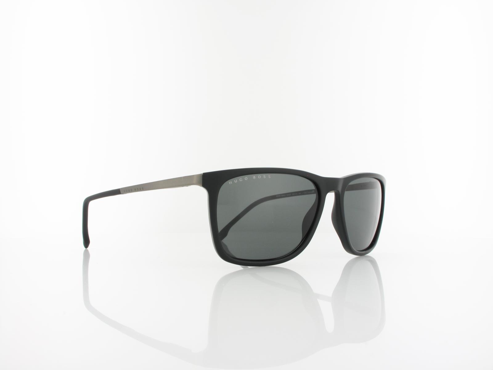 Boss | BOSS 1249/S  003/QT 56 | matte black / green