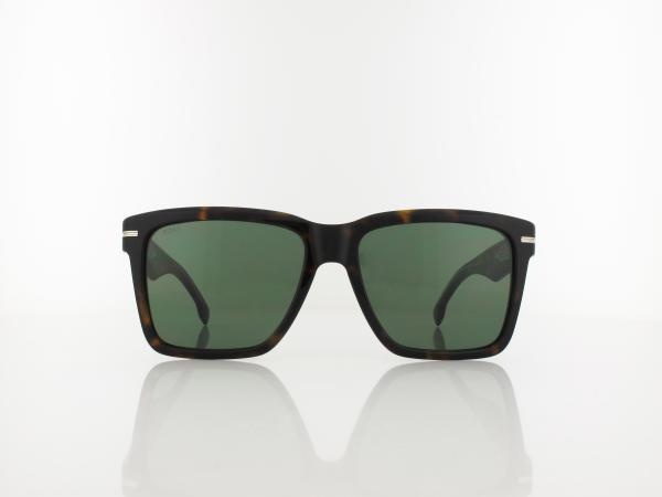 Boss | BOSS 1745/S 086/O7 57 | havana / green lightgreen antireflex