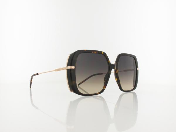 Boss | BOSS 1782/S 2IK/PR 57 | havana gold / grey brown doubleshade