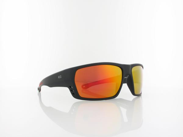 HIS polarized | HPS57105-1 64 | black / brown with red mirror polarized