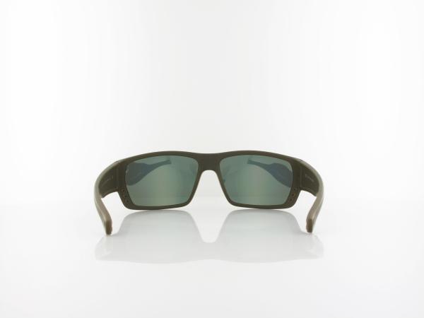 HIS polarized | HPS57105-3 64 | olive green / green with gold mirror polarized