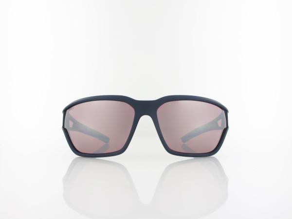 Brilando | Premium Sport M2470 67 | dunkelblau türkis / kontrast sport hazel silber verspiegelt