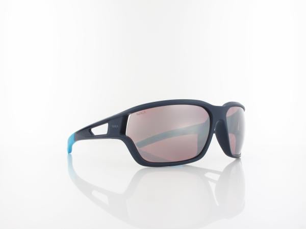 Brilando | Premium Sport M2470 67 | dunkelblau türkis / kontrast sport hazel silber verspiegelt